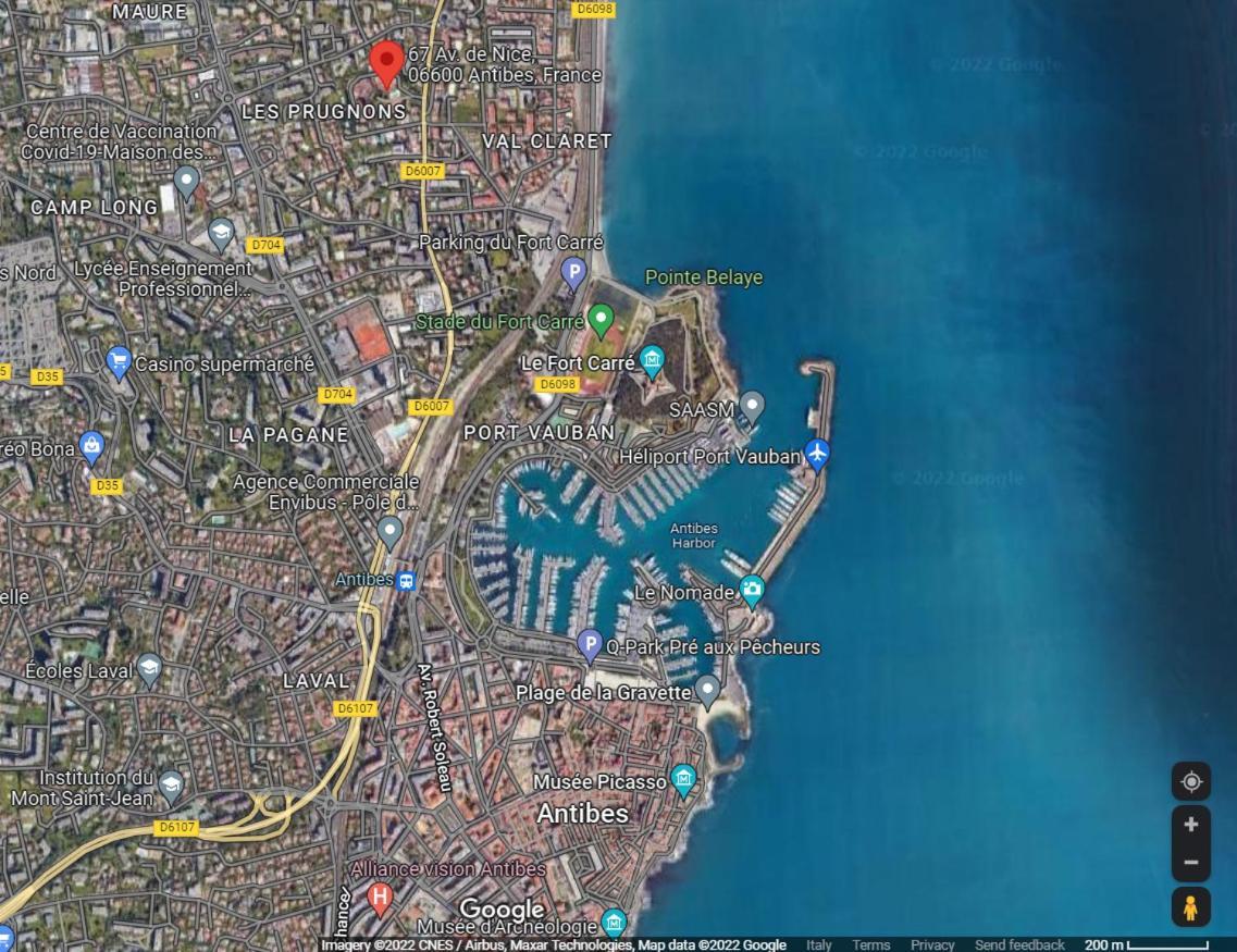 Antibes Secured Parc Velusine With Private Parking, Terrace, Pools And Tennis Courts. Exteriér fotografie