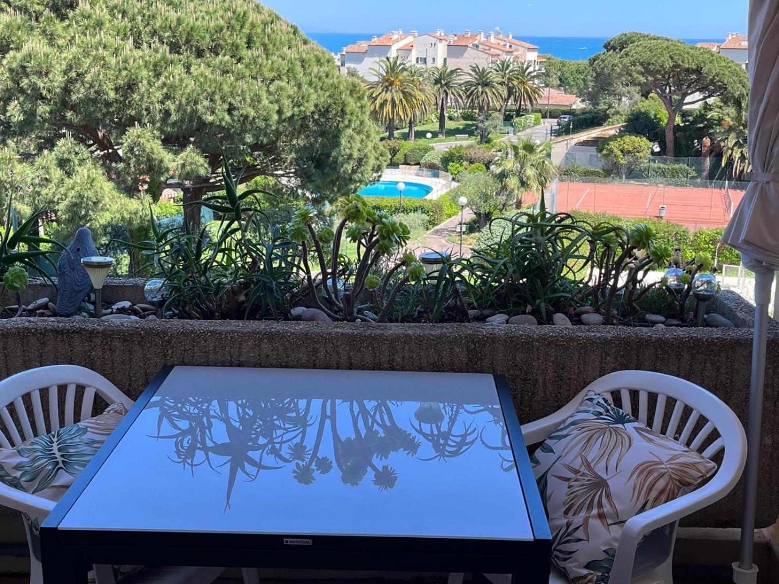 Antibes Secured Parc Velusine With Private Parking, Terrace, Pools And Tennis Courts. Exteriér fotografie